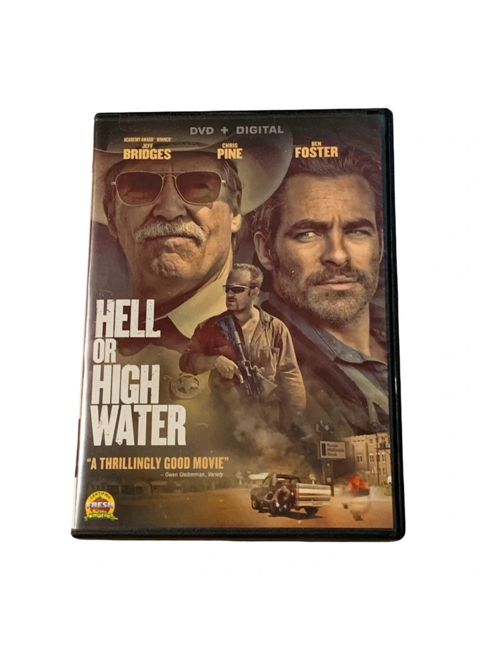 Hell or High Water DVD + Digital Copy 2016 Crime Thriller Western R